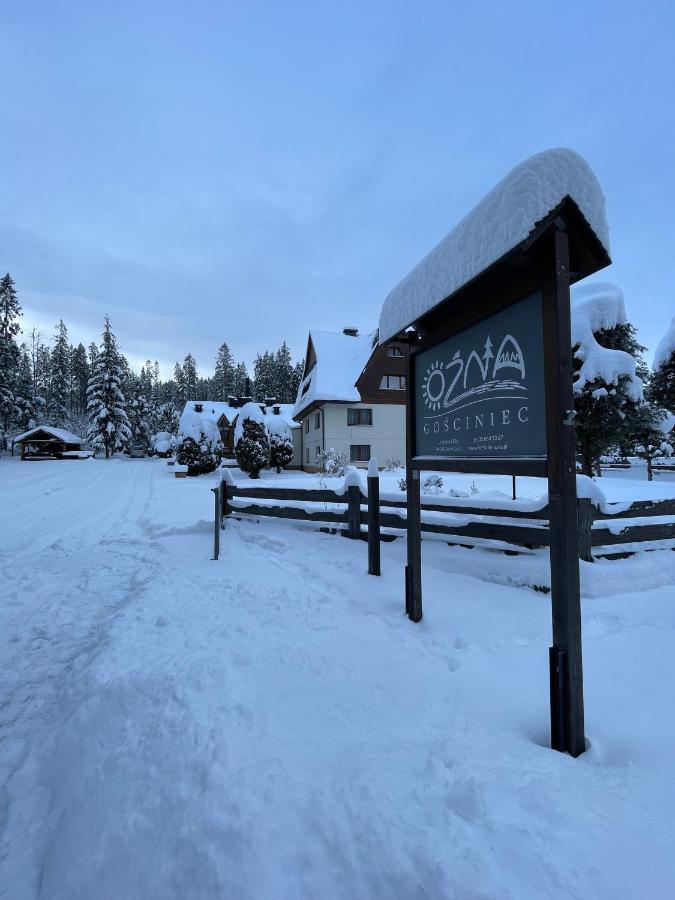Gosciniec Ozna Hotel Kiczora Kültér fotó