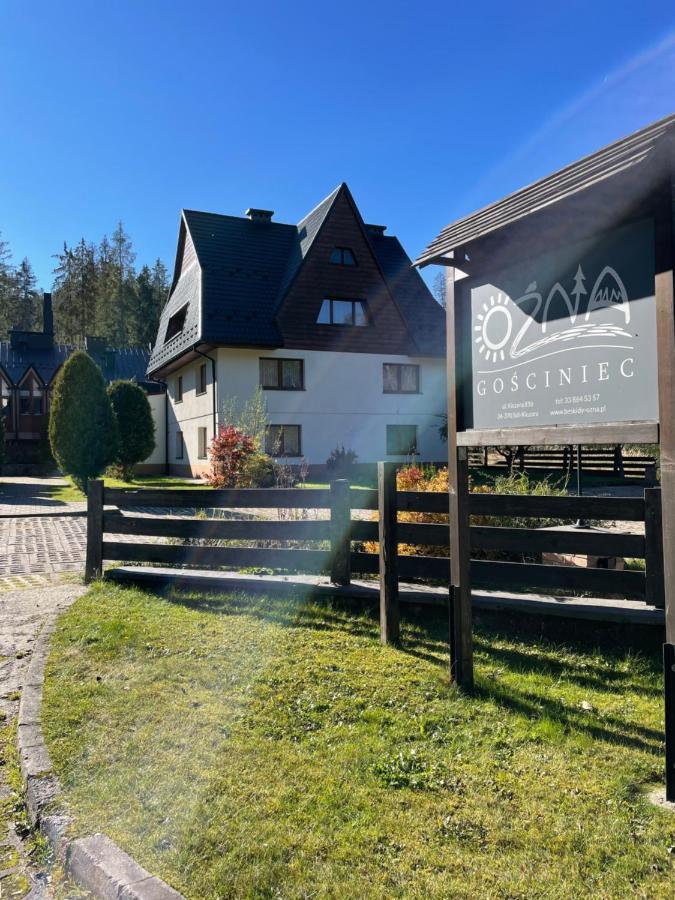 Gosciniec Ozna Hotel Kiczora Kültér fotó